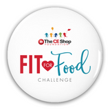 Fit for Food Pin-Back Buttons