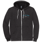 Triblend Sponge Fleece Full-Zip Hoodie