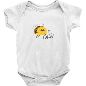 Fit for Food Taco Onesie