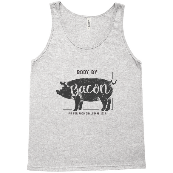 Fit for Food Body by Bacon Unisex Tank Top
