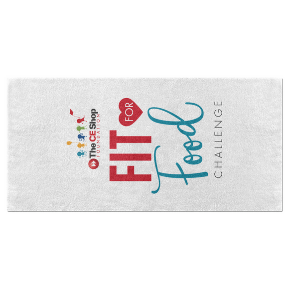 Fit for Food Beach Towel