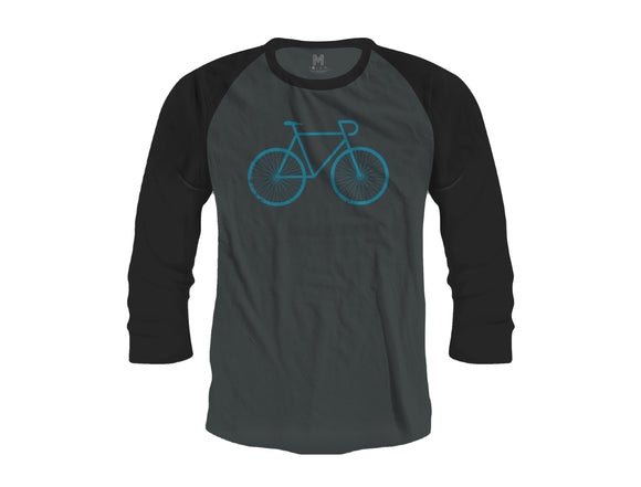 Foundation Bike Baseball T-Shirt