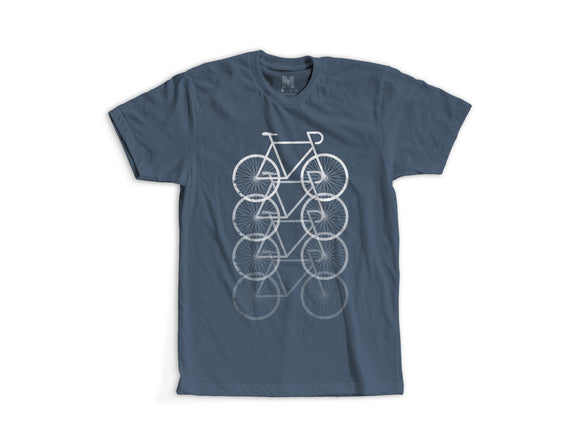 Foundation Bike T-Shirt Blue