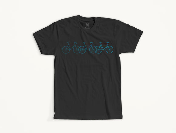 Foundation Bike T-Shirt Heather Black