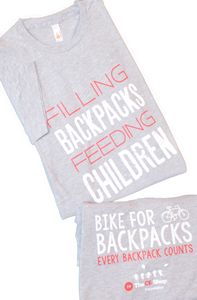 Foundation Bike T-Shirt Light Grey