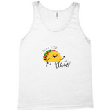 Fit for Food Taco Unisex Tank Top