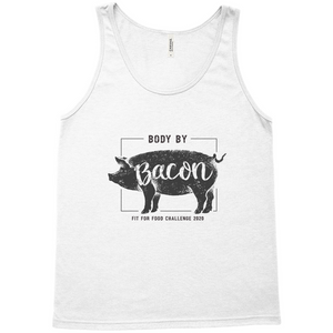 Fit for Food Body by Bacon Unisex Tank Top