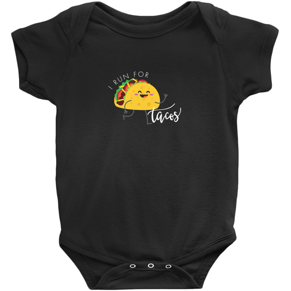 Fit for Food Taco Onesie
