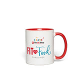 Fit for Food Accent Mug